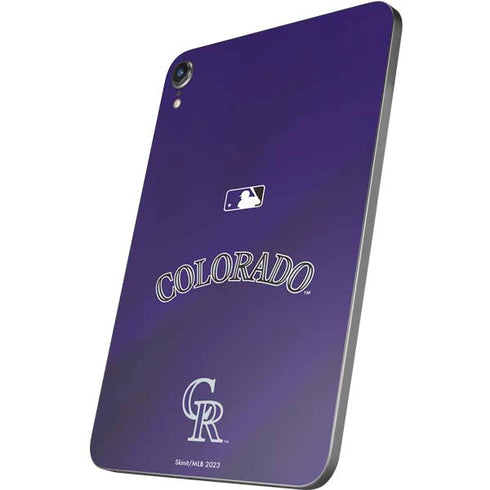 MLB Colorado Rockies Alternate/Away Jersey Apple iPad Mini Skin