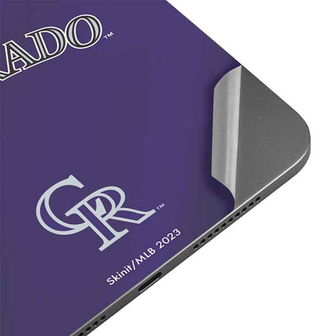 MLB Colorado Rockies Alternate/Away Jersey Apple iPad Mini Skin