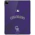MLB Colorado Rockies Alternate/Away Jersey iPad Pro 11in (2024) Clear Case