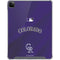 MLB Colorado Rockies Alternate/Away Jersey iPad Cases