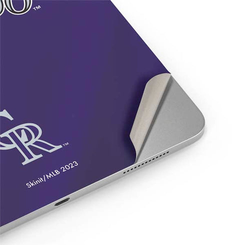 MLB Colorado Rockies Alternate/Away Jersey iPad Pro 13in M4 (2024) Skin