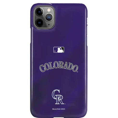 MLB Colorado Rockies Alternate/Away Jersey iPhone Cases
