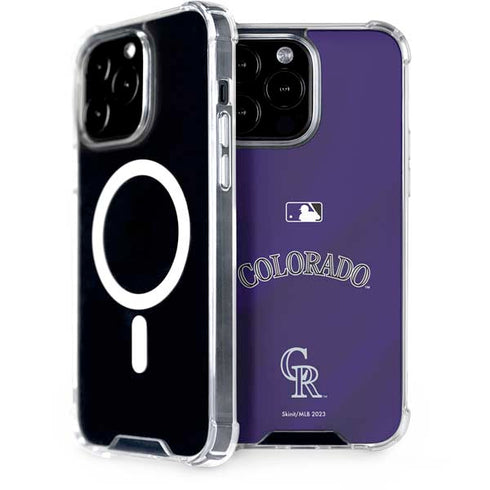 MLB Colorado Rockies Alternate/Away Jersey iPhone Cases