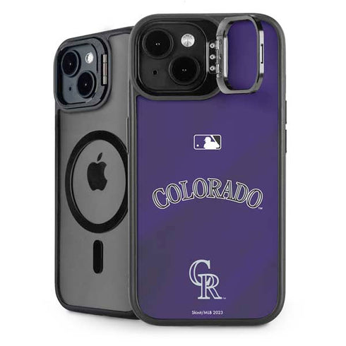 MLB Colorado Rockies Alternate/Away Jersey iPhone 14 Kickstand Case
