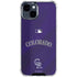 MLB Colorado Rockies Alternate/Away Jersey iPhone 15 Clear Case