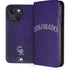 MLB Colorado Rockies Alternate/Away Jersey iPhone 15 Folio Case