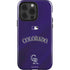 MLB Colorado Rockies Alternate/Away Jersey iPhone 15 Pro Impact Case