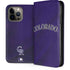 MLB Colorado Rockies Alternate/Away Jersey iPhone 15 Pro Max Folio Case
