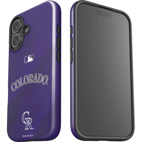 MLB Colorado Rockies Alternate/Away Jersey iPhone 16 Impact Case
