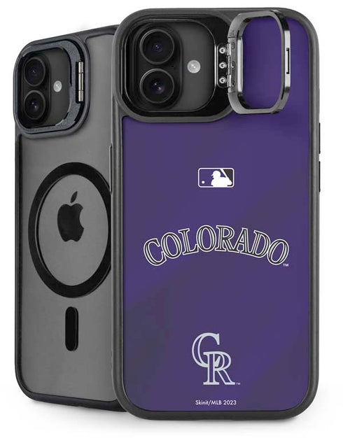 MLB Colorado Rockies Alternate/Away Jersey iPhone 16 Plus Kickstand Case