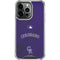 MLB Colorado Rockies Alternate/Away Jersey iPhone 16 Pro Clear Case