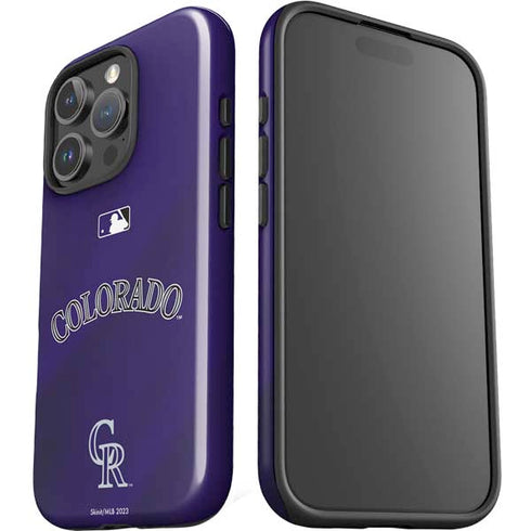MLB Colorado Rockies Alternate/Away Jersey iPhone 16 Pro Impact Case