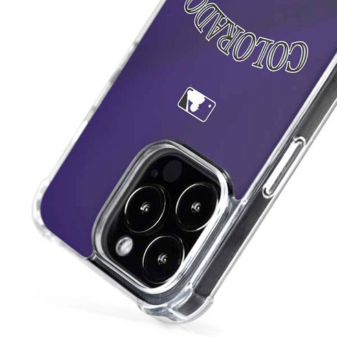 MLB Colorado Rockies Alternate/Away Jersey iPhone 16 Pro MagSafe Case