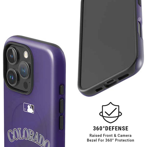 MLB Colorado Rockies Alternate/Away Jersey iPhone 16 Pro Magsafe Impact Case