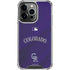 MLB Colorado Rockies Alternate/Away Jersey iPhone 16 Pro Max Clear Case