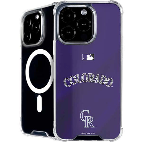 MLB Colorado Rockies Alternate/Away Jersey iPhone 16 Pro Max MagSafe Case