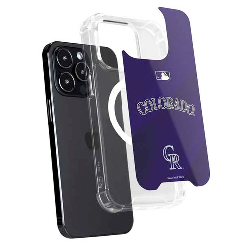 MLB Colorado Rockies Alternate/Away Jersey iPhone 16 Pro Max MagSafe Case