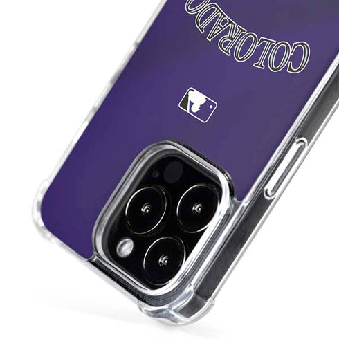 MLB Colorado Rockies Alternate/Away Jersey iPhone 16 Pro Max MagSafe Case