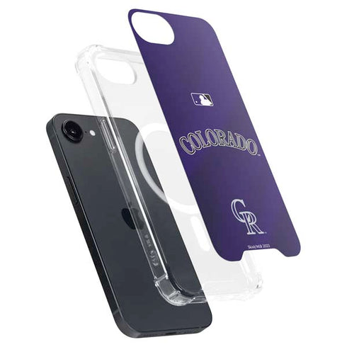MLB Colorado Rockies Alternate/Away Jersey iPhone 16e MagSafe Case