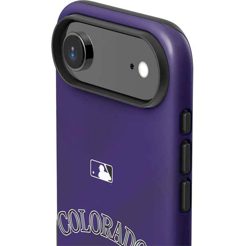 MLB Colorado Rockies Alternate/Away Jersey iPhone 17 Air Impact Case