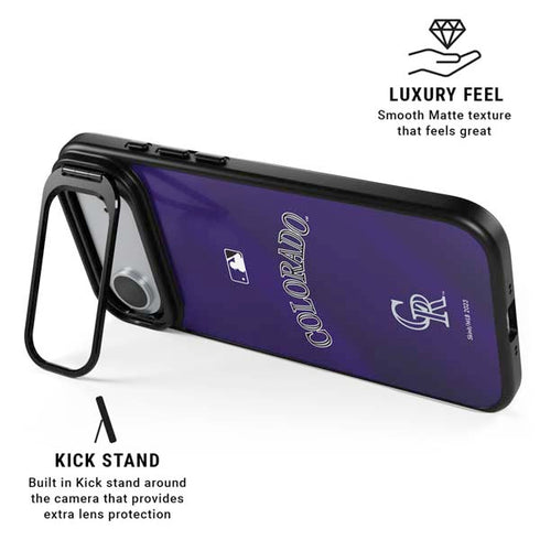 MLB Colorado Rockies Alternate/Away Jersey iPhone 17 Air Kickstand Case