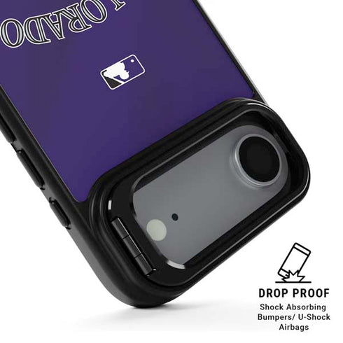MLB Colorado Rockies Alternate/Away Jersey iPhone 17 Air Kickstand Case