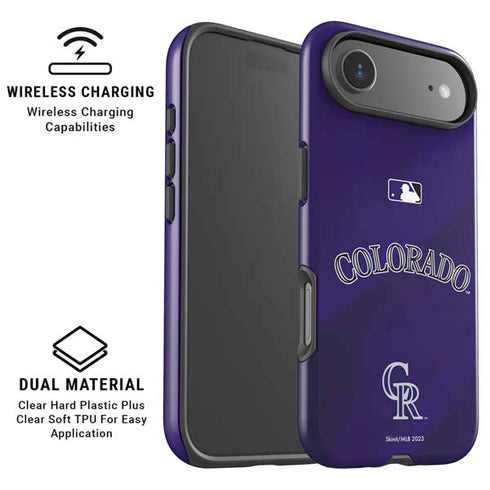 MLB Colorado Rockies Alternate/Away Jersey iPhone 17 Air Magsafe Impact Case