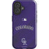 MLB Colorado Rockies Alternate/Away Jersey iPhone 17 Impact Case