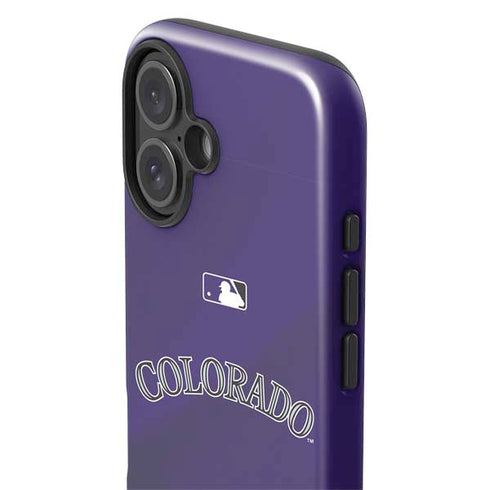 MLB Colorado Rockies Alternate/Away Jersey iPhone 17 Impact Case