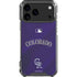 MLB Colorado Rockies Alternate/Away Jersey iPhone 17 Pro Max Clear Case