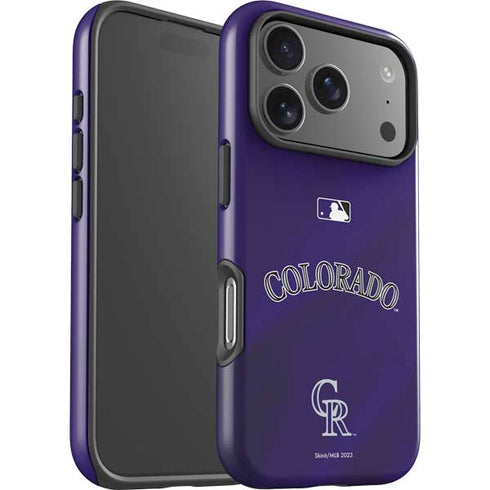 MLB Colorado Rockies Alternate/Away Jersey iPhone 17 Pro Max Impact Case