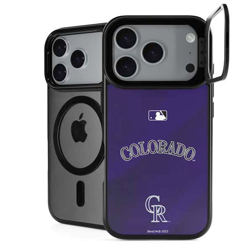 MLB Colorado Rockies Alternate/Away Jersey iPhone 17 Pro Max Kickstand Case