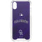 MLB Colorado Rockies Alternate/Away Jersey iPhone XS Clear Case
