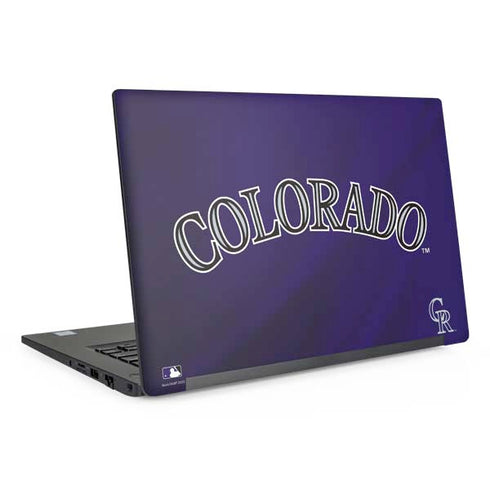 MLB Colorado Rockies Alternate/Away Jersey Dell Latitude Skin