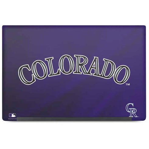 MLB Colorado Rockies Alternate/Away Jersey Dell Latitude Skin