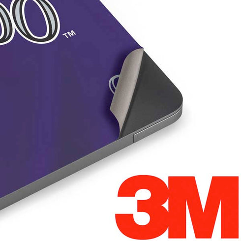 MLB Colorado Rockies Alternate/Away Jersey Apple MacBook Air Skin