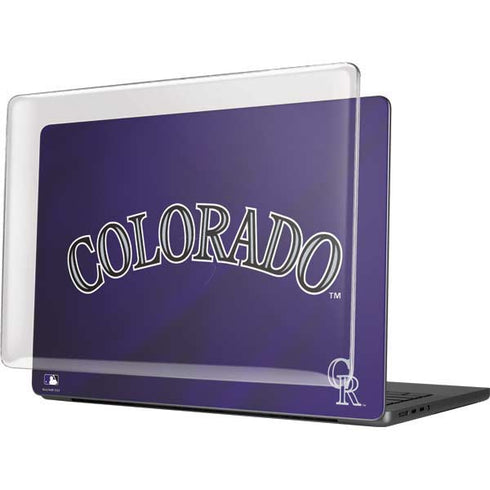 MLB Colorado Rockies Alternate/Away Jersey MacBook Pro 14in (2021-24) Case plus Skin