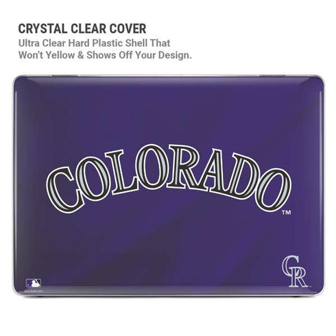 MLB Colorado Rockies Alternate/Away Jersey MacBook Pro 14in (2021-24) Case plus Skin