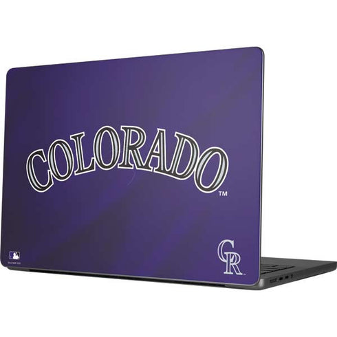 MLB Colorado Rockies Alternate/Away Jersey Apple MacBook Pro 14-inch Skin