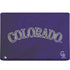 MLB Colorado Rockies Alternate/Away Jersey MacBook Skins