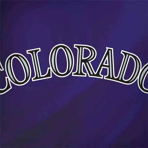 MLB Colorado Rockies Alternate/Away Jersey MacBook Skins