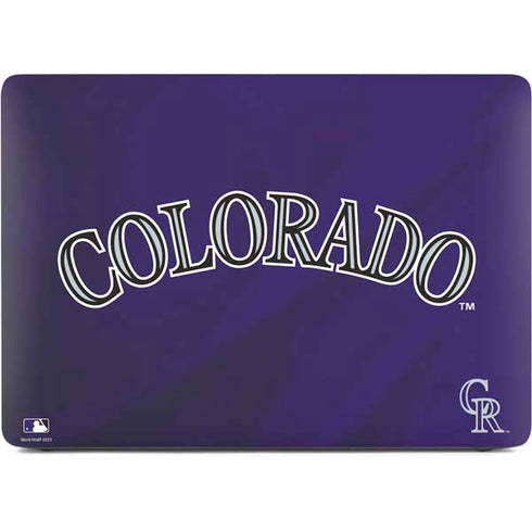 MLB Colorado Rockies Alternate/Away Jersey Apple MacBook Pro 16-inch Skin
