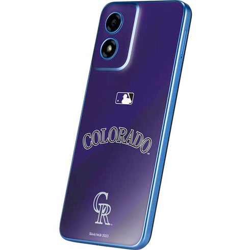 MLB Colorado Rockies Alternate/Away Jersey Moto G Play 4G (2024) Skin