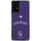 MLB Colorado Rockies Alternate/Away Jersey Moto G Power 5G (2024) Clear Case
