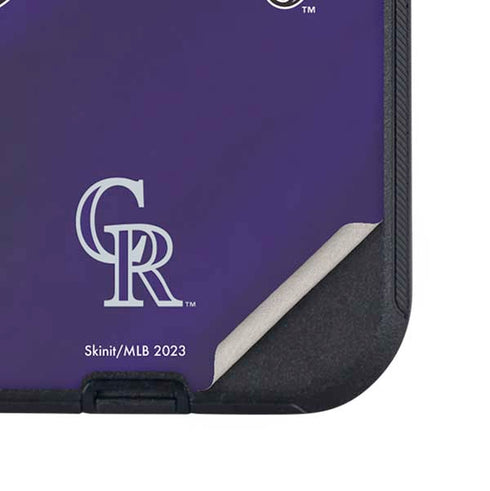 MLB Colorado Rockies Alternate/Away Jersey Otterbox Defender iPhone Skin