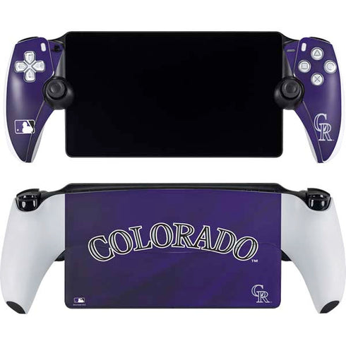 MLB Colorado Rockies Alternate/Away Jersey PlayStation PS5 Skins