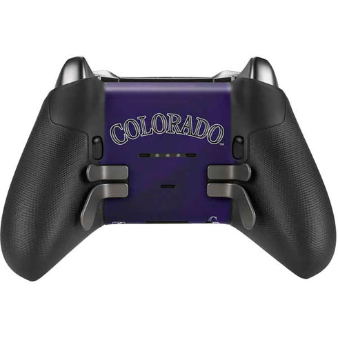 MLB Colorado Rockies Alternate/Away Jersey Xbox Elite Wireless Controller Series 2 Skin