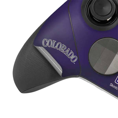 MLB Colorado Rockies Alternate/Away Jersey Xbox Elite Wireless Controller Series 2 Skin