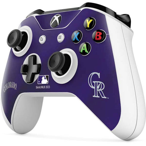 MLB Colorado Rockies Alternate/Away Jersey Xbox One S All-Digital Edition Bundle Skin