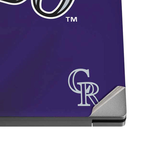 MLB Colorado Rockies Alternate/Away Jersey Dell XPS Skin